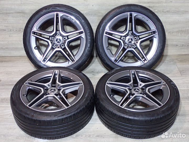 Комплект оригинальных R18 колес AMG Mercedes W205