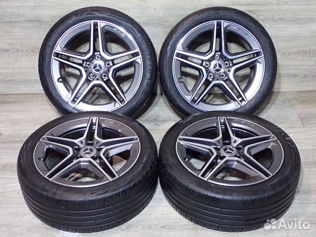 Комплект оригинальных R18 колес AMG Mercedes W205