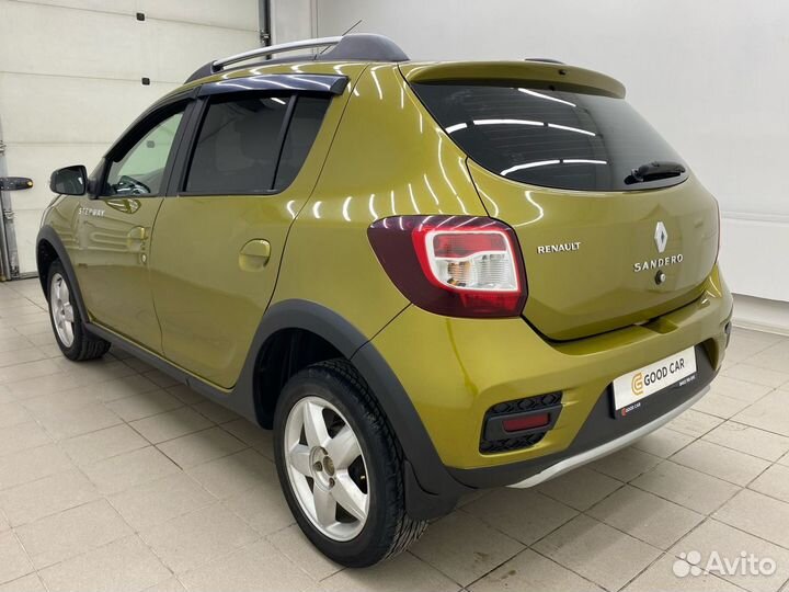 Renault Sandero Stepway 1.6 МТ, 2016, 92 407 км