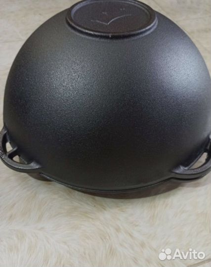 Казан чугунный 9литров