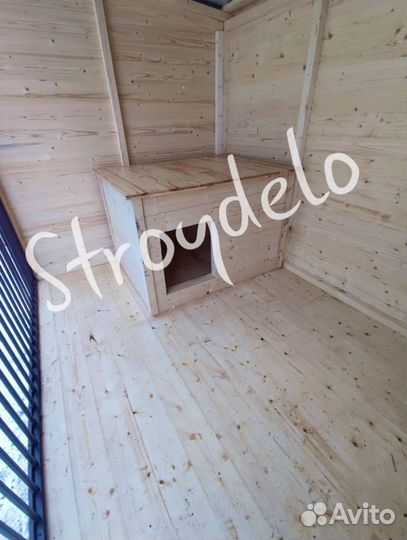 Вольер для собак+будка в подарок