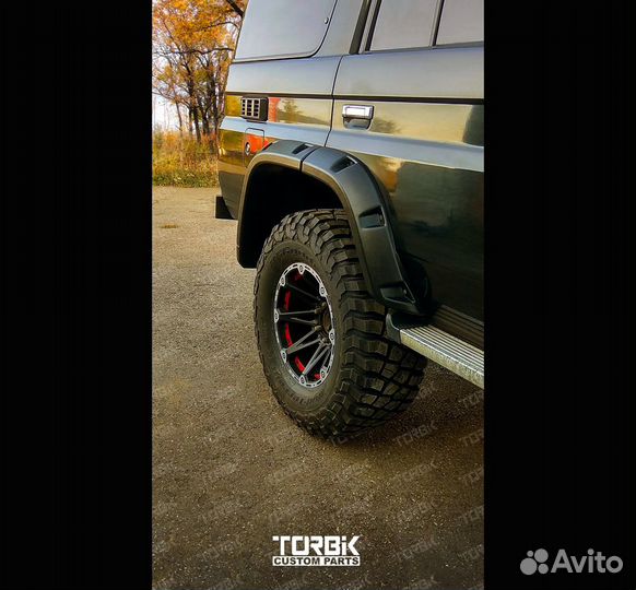 Расширители арок Toyota LC 78-79