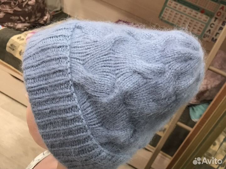 Шапка женская пух норки