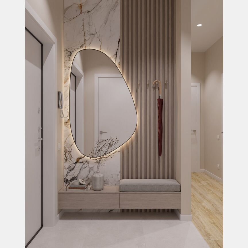 2-к. квартира, 59,2 м², 19/25 эт.