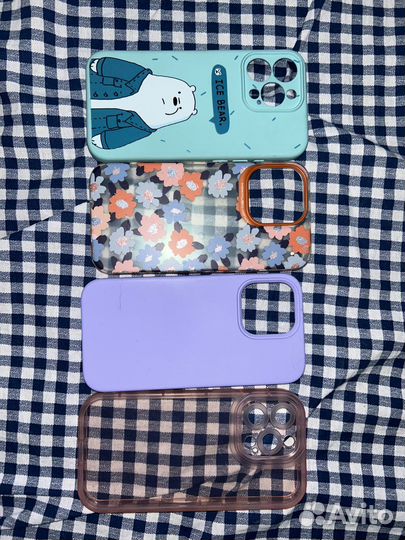 Чехол на iPhone 13 pro. (Цена за 4 чехла)