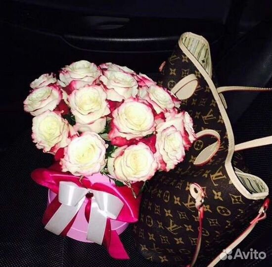 Цветы розы букет