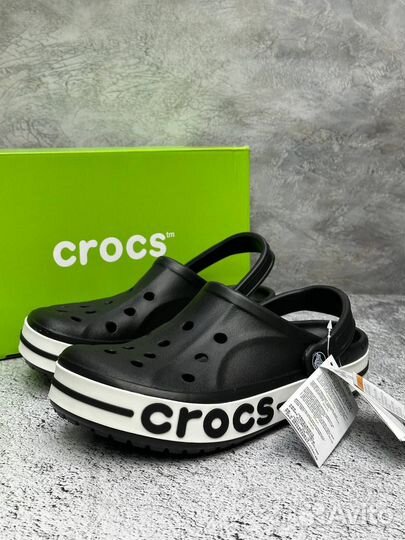 Сабо Crocs чёрные