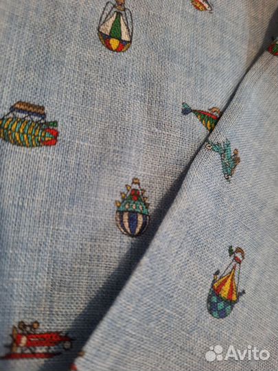 Рубашка детская лен