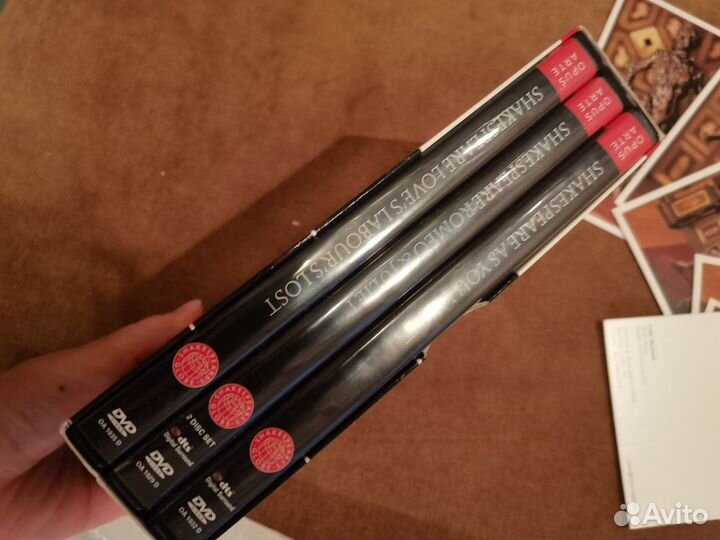 Подарочный набор DVD Пьесы Шекспира Глобус Globe