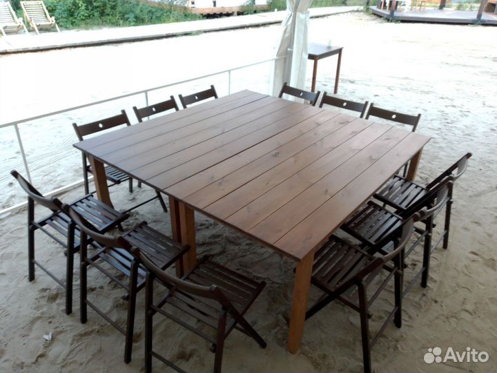 Аренда складных стульев и столов