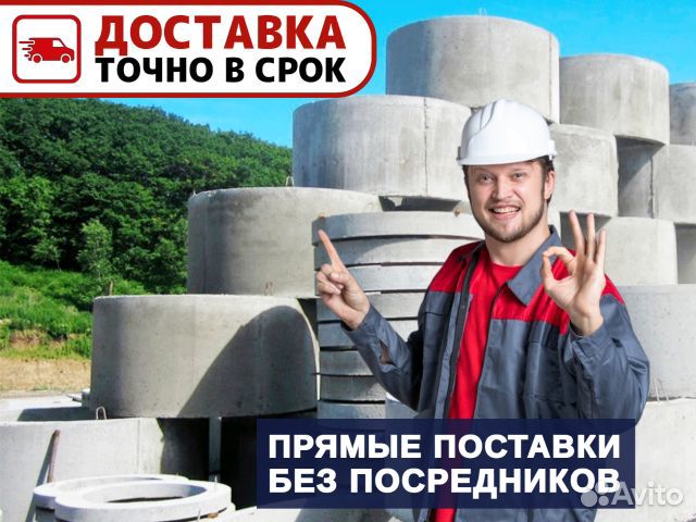 Кольцо колодца стеновое / жби кольца