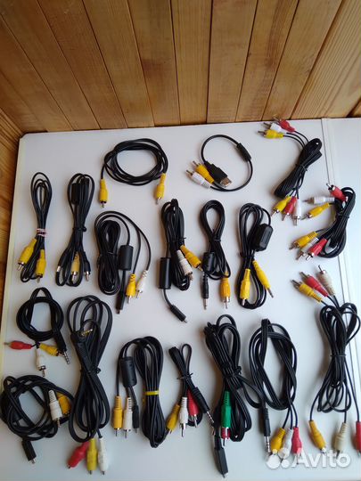 Кабели, разъемы, штекеры разные