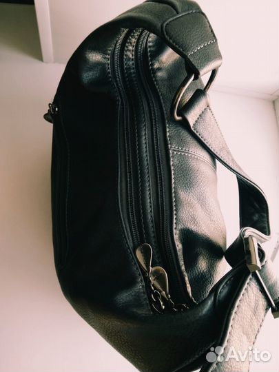 Сумка женская новая тёмно - зелёного цвета