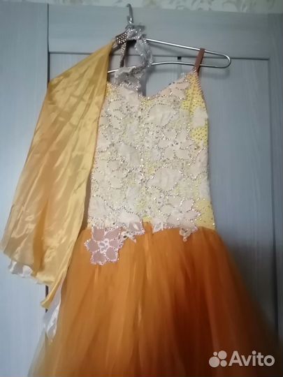 Платье для бальных танцев стандарт ю2