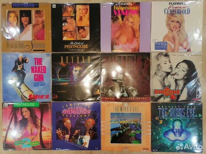 LD видео диски Penthouse Playboy