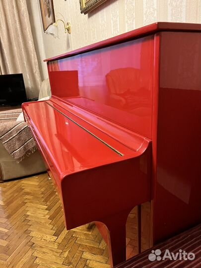 Пианино/Фортепиано Symphony красное