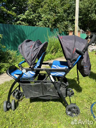 Прогулочная коляска для двойни или погодок