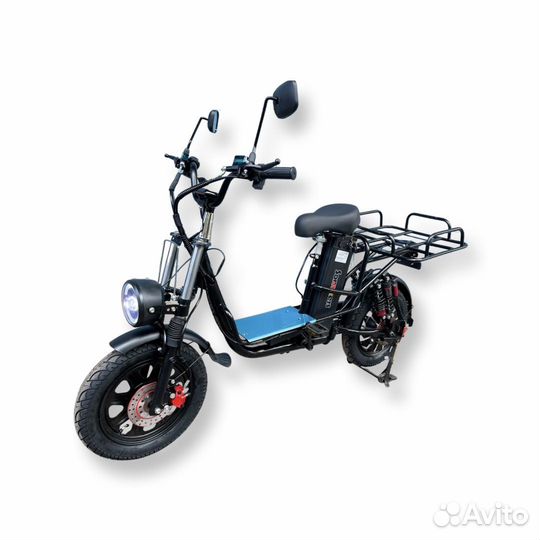 Электровелосипед monster venom black