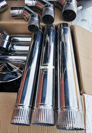 Труба нержавейка 60/65/70/80мм для рыбалки