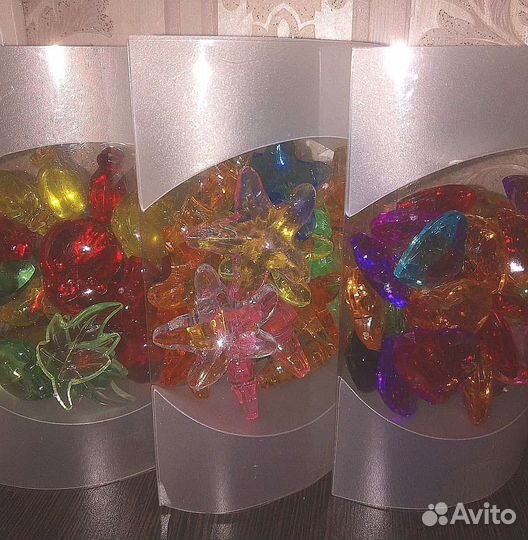 Камешки декоративные акрил