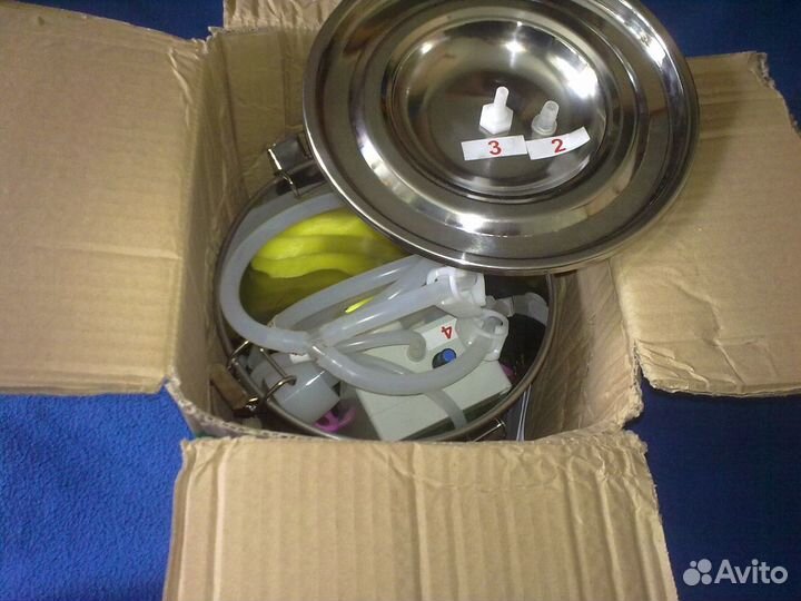 Доильный аппарат для коз на 5 литров