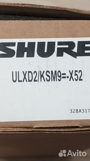 Shure ulxd2 / KSM9 X52 передатчик микрофон