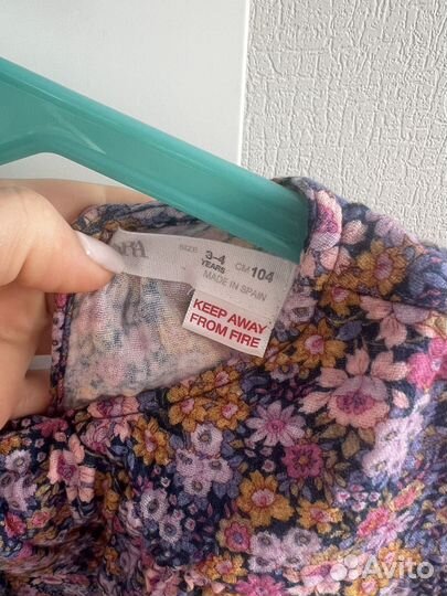 Платье для девочки Zara 104