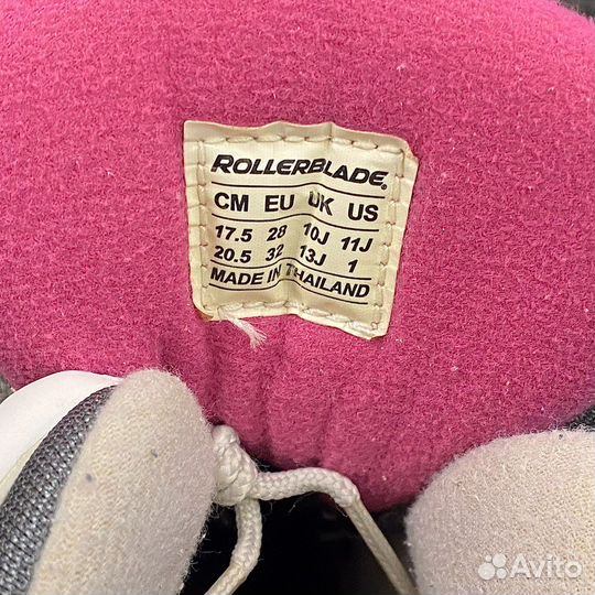 Ролики детские rollerblade с экипировкой