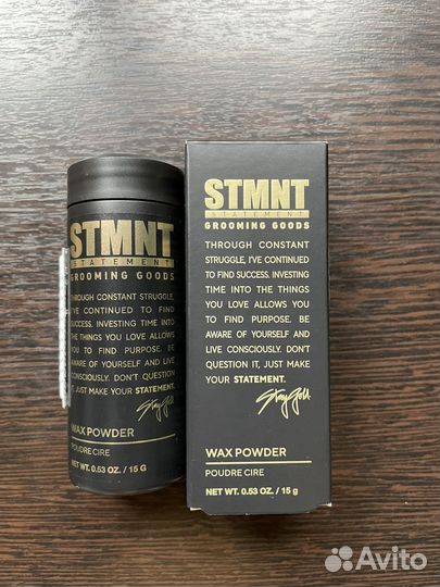 Воск-пудра для укладки волос stmnt