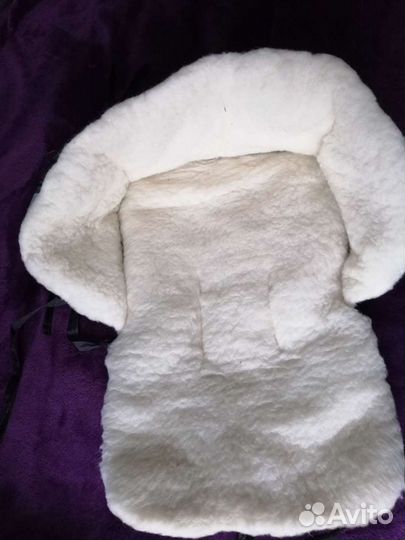 Санки+сиденье меховое