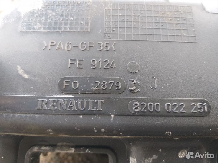 Коллектор впускной рено сандеро 2