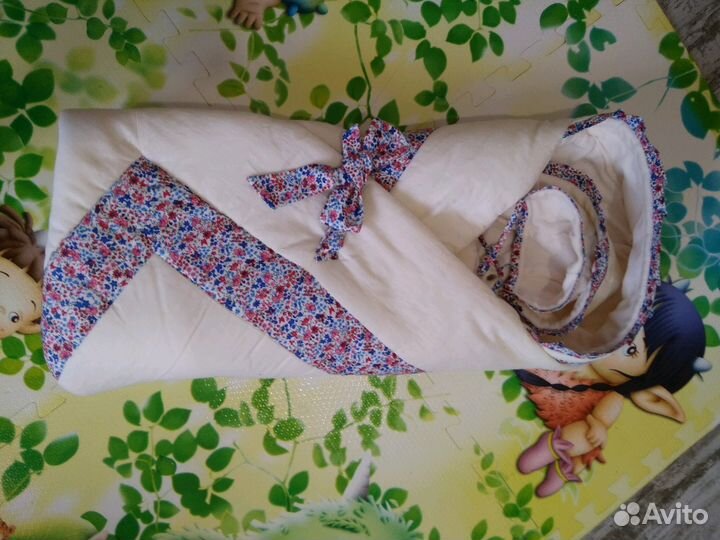 Конверт / одеяло на выписку для девочки