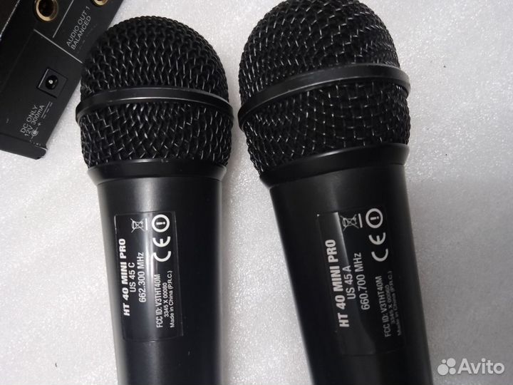 Радиомикрофоны AKG WMS40 mini2 vocal set