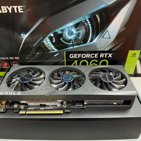 Видеокарта gigabyte GeForce RTX 4060 eagle OC 8Gb