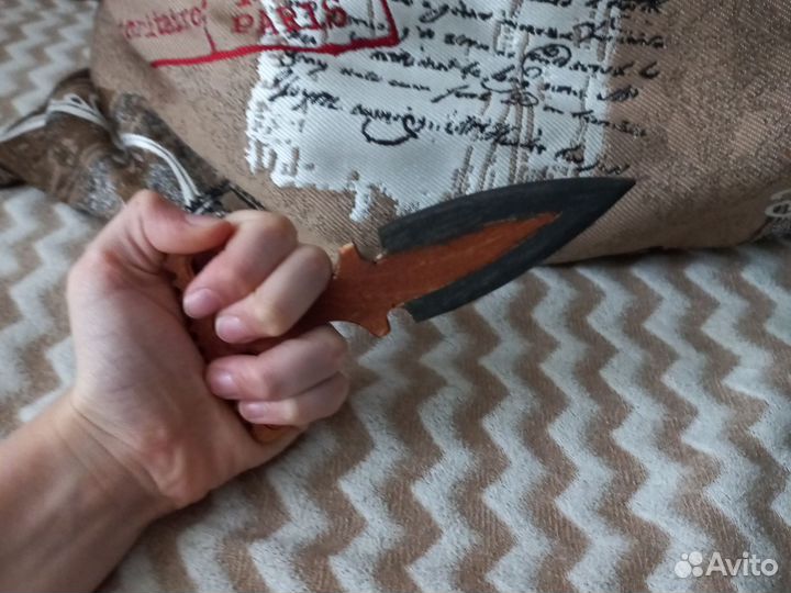 Деревянный тычковый нож