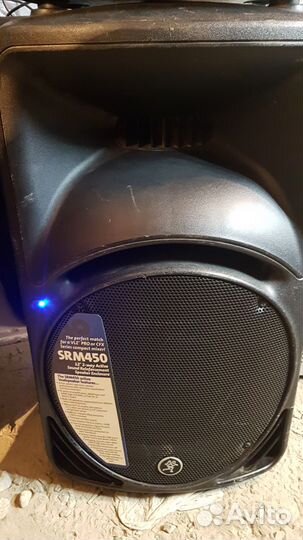 Продаются пара активные колонки mackie srm 450 v2