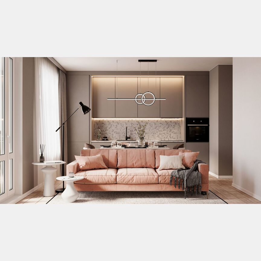 1-к. квартира, 39,6 м², 5/12 эт.