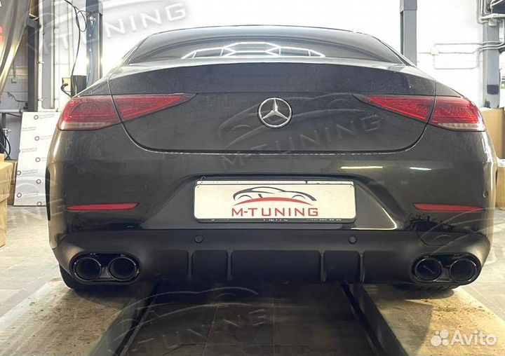 Диффузор AMG CLS C257 53 Черный