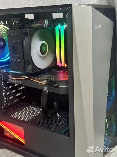 Игровой пк Ryzen 5 5600G, i3 13100 2060 super