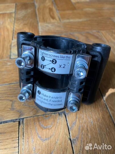 Детское велокресло Hamax kiss на трубу