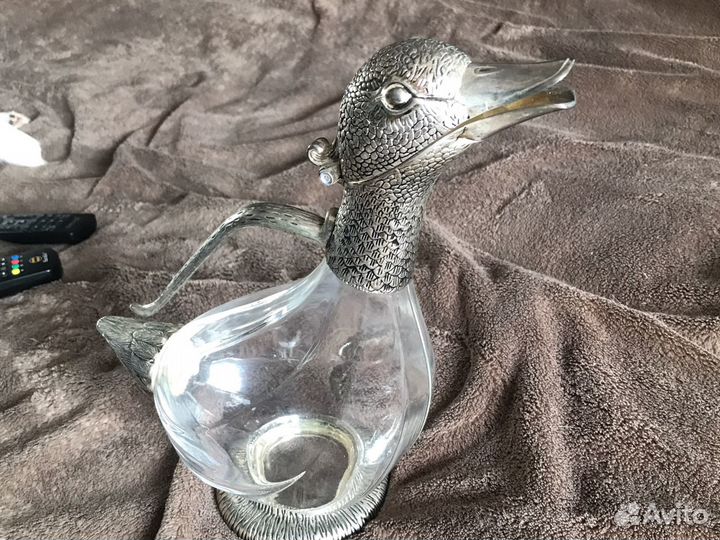 Декантер-утка-графин