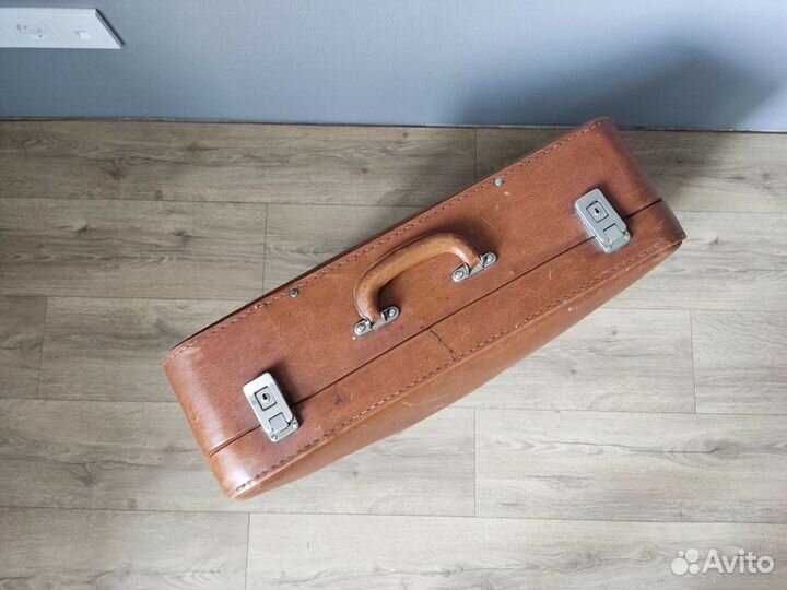 Кожаный чемодан СССР