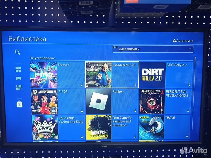 Sony PlayStation 4 Pro + куча игр