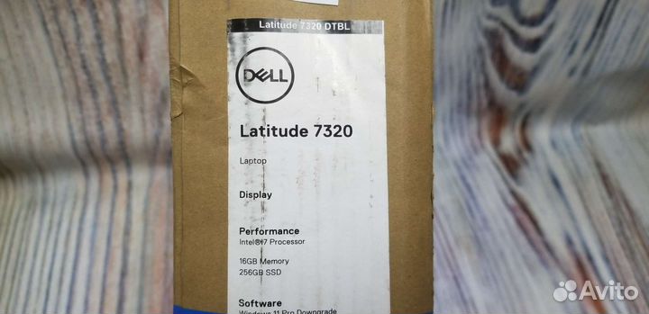 Планшет Dell Latitude 7320 Detachable i7 16GB 256G