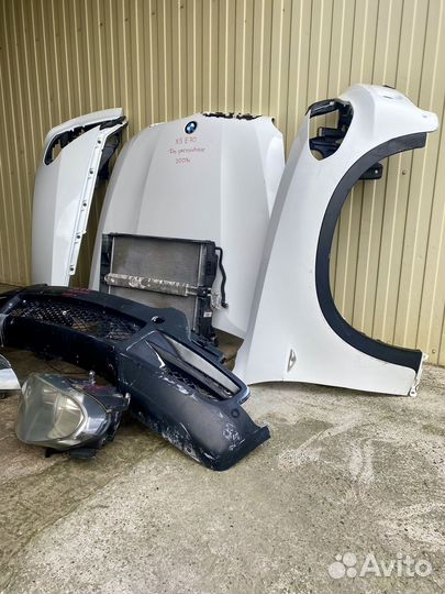 Ноускат на BMW E70 06-10 г в До рестайлинг