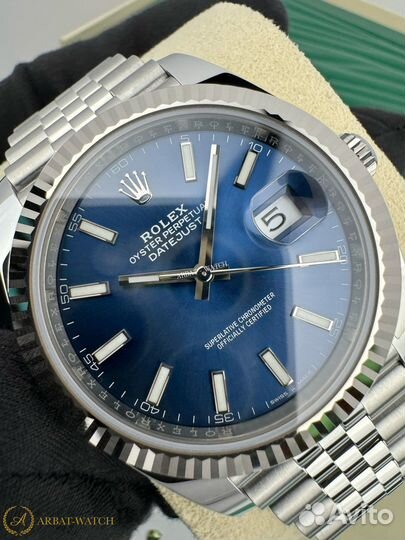 Rolex Datejust 41 мм 126334 Rolesor Blue Jubilee