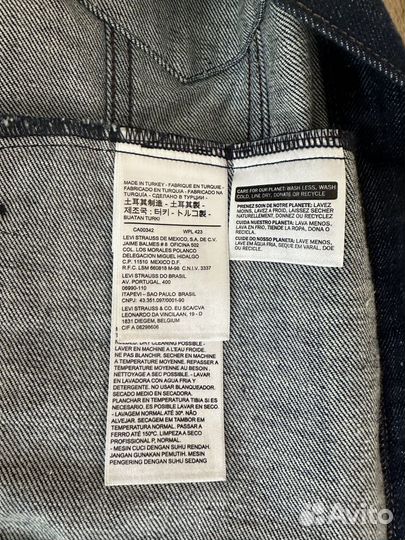 Женская джинсовая куртка Levi’s, размер L (46/48)