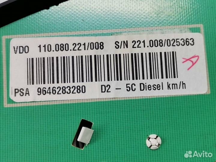 Панель приборов (щиток) Peugeot 407 2004