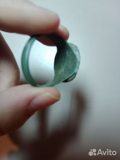 Перстень медный