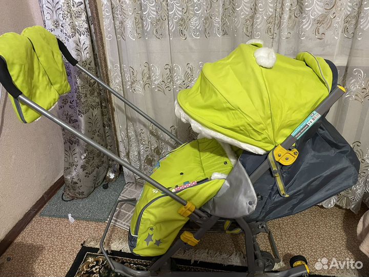 Санки коляска ника 7